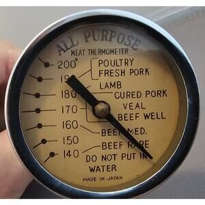 Vintage All Purpose Meat Thermometer - Made in Japan